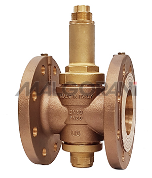Flanged pressure reducing valves